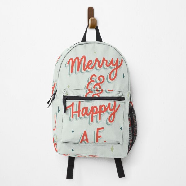 Item preview, Merry and Happy AF designed and sold by mickeemariee.