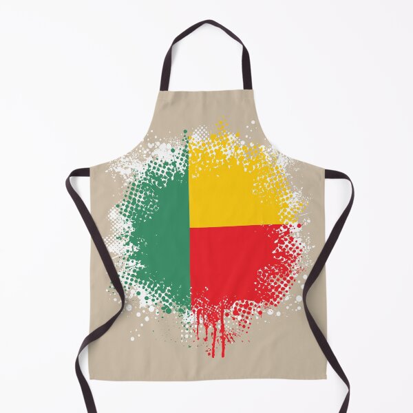 Item preview, Flag of Benin - Splat designed and sold by pixelinga.
