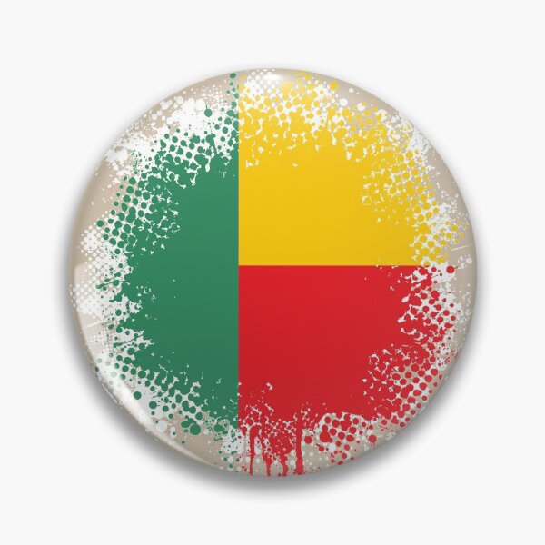 Item preview, Flag of Benin - Splat designed and sold by pixelinga.