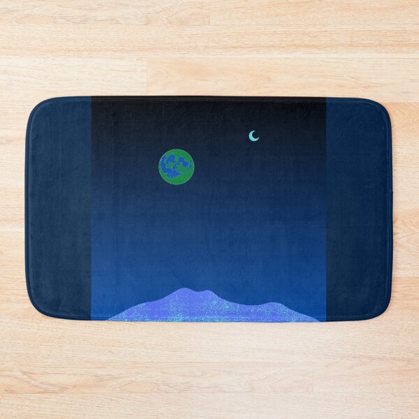 Item preview, Mountain in Space With Moons designed and sold by ShaunSandhu.