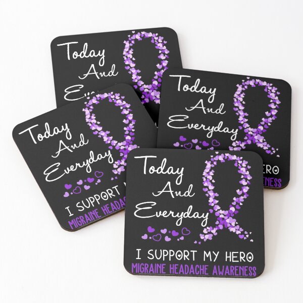 Item preview, Today and Everyday I Support My Hero Migraine Headache Awareness designed and sold by ArangoaStore.