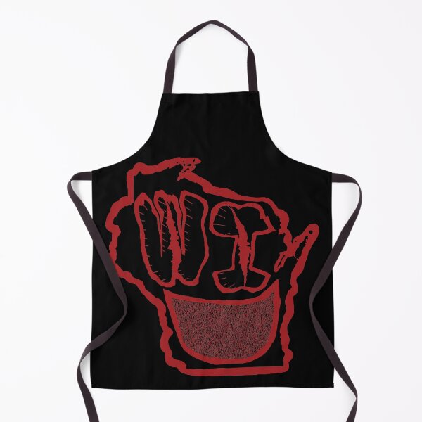 Item preview, Grunge Heads Wisconsin Funny Smiling Face designed and sold by pelagio.