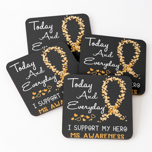 Item preview, Today and Everyday I Support My Hero MS Awareness designed and sold by ArangoaStore.
