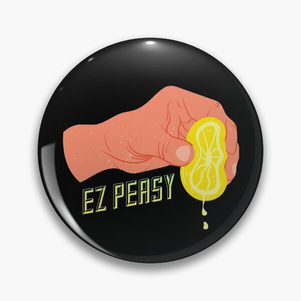 Item preview, Ez peasy with a hand crushing a lemon designed and sold by Zilch-o.