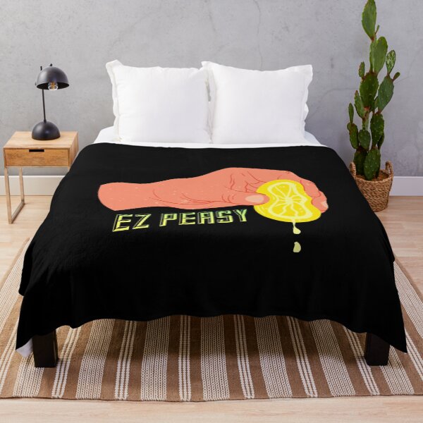 Item preview, Ez peasy with a hand crushing a lemon designed and sold by Zilch-o.