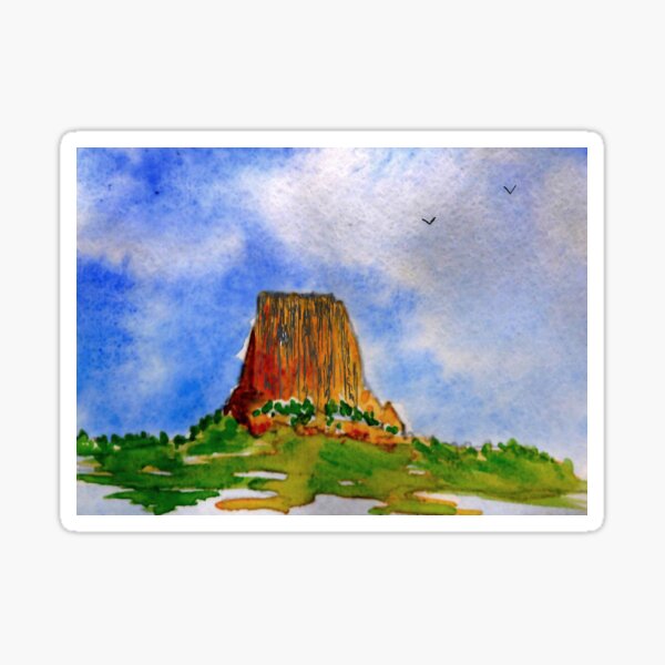 Item preview, THE DEVIL'S TOWER - WYOMING - USA designed and sold by dale54.