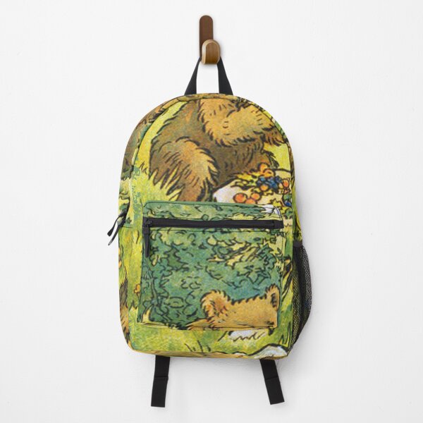 Item preview, Cute Three Bears Family Picnic in the Forest designed and sold by junebug042.