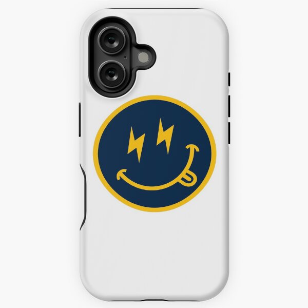 Item preview, Chargers Smiley - Navy Colorway designed and sold by rickcel.