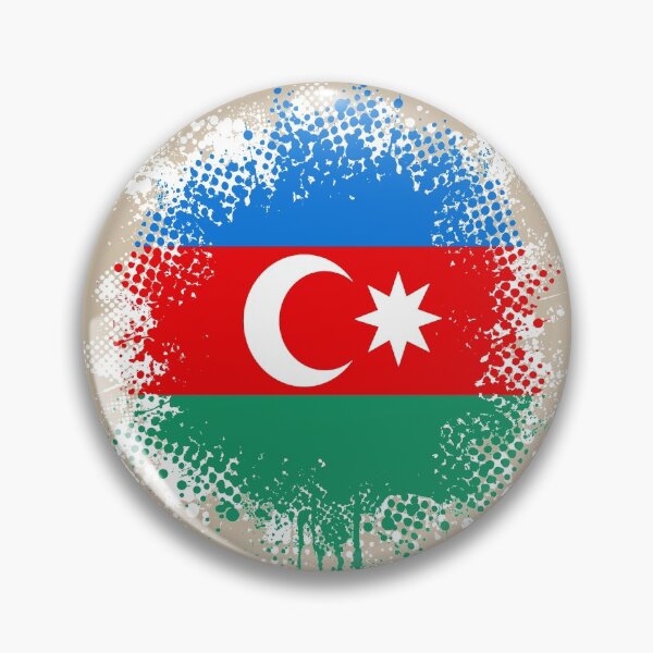 Item preview, Flag of Azerbaijan - Splat designed and sold by pixelinga.