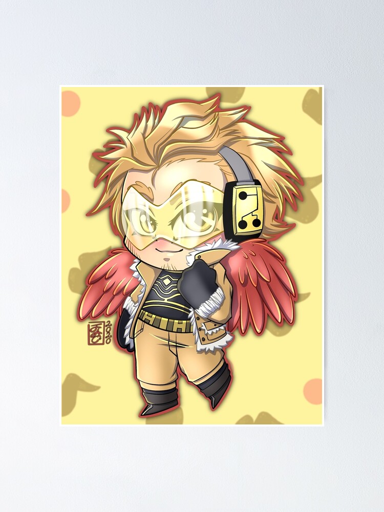 "MHA / BNHA Chibi Hawks" Poster for Sale by CrimsonDreamer Redbubble