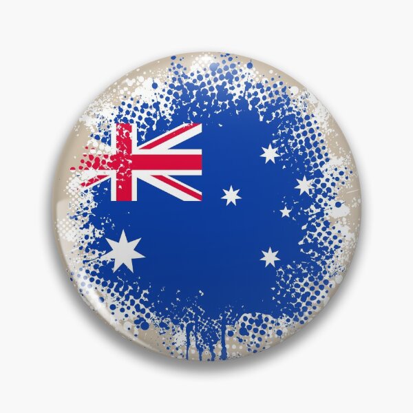 Aperçu de l'œuvre Flag of Australia - Splat créée et vendue par pixelinga.