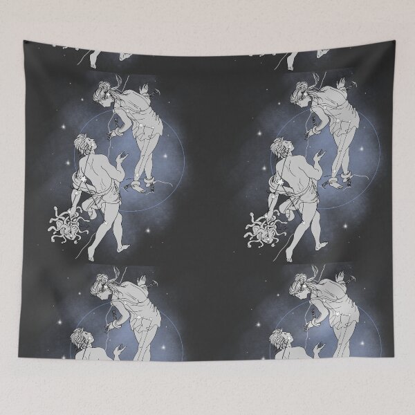 Item preview, Perseus and Andromeda drawing constellation designed and sold by Pasan-hpmm.