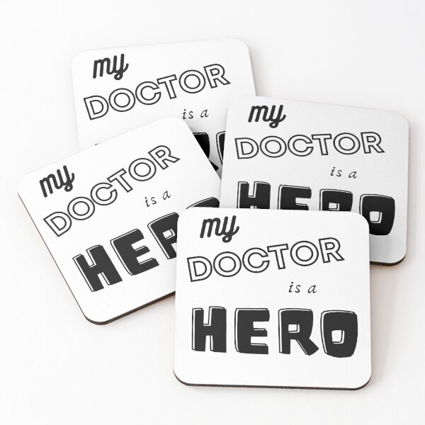 Item preview, My Doctor is a HERO Healthcare Professional designed and sold by BrokenUnicorn.