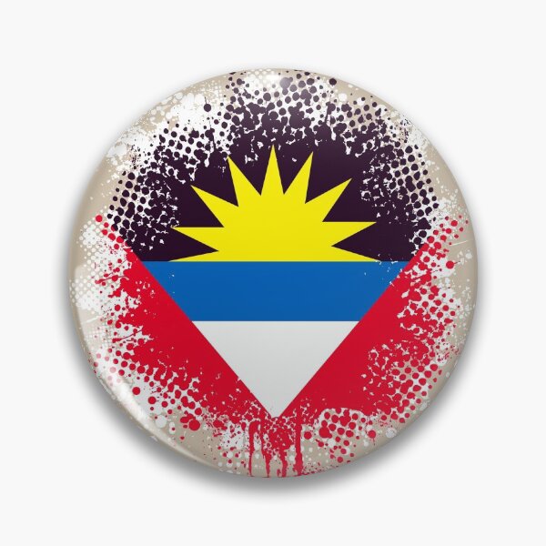 Item preview, Flag of Antigua - Splat designed and sold by pixelinga.