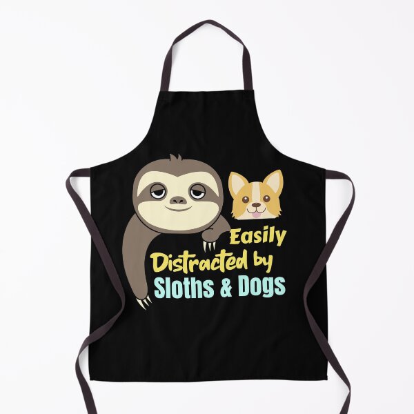 Item preview, Easily Distracted by Sloths & Dogs designed and sold by PositiveStudio.