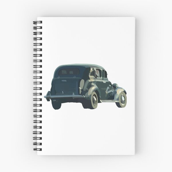 Item preview, Old Blue/Green Car designed and sold by PaintingsByKF.
