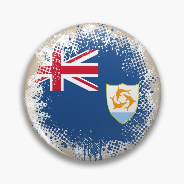Item preview, Flag of Anguilla - Splat designed and sold by pixelinga.
