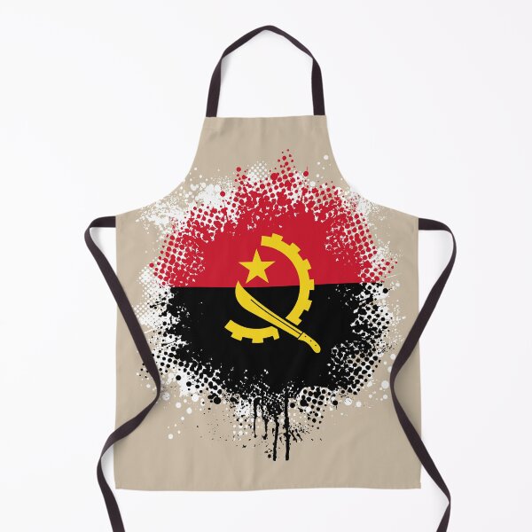 Item preview, Flag of Angola - Splat designed and sold by pixelinga.