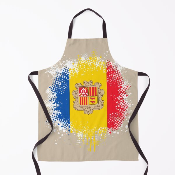 Item preview, Flag of Andorra - Splat designed and sold by pixelinga.