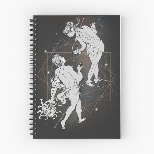 Item preview, Perseus and andromeda drawing constellation designed and sold by Pasan-hpmm.