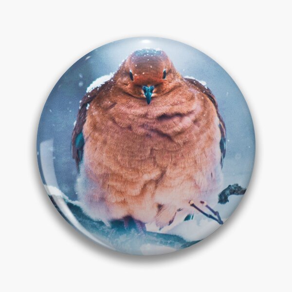 Item preview, Mourning Dove in Snow designed and sold by Paw-Living.