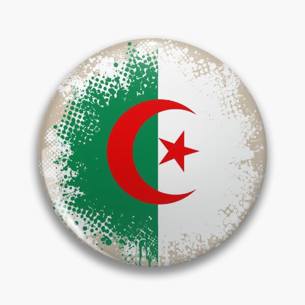 Item preview, Flag of Algeria - Splat designed and sold by pixelinga.