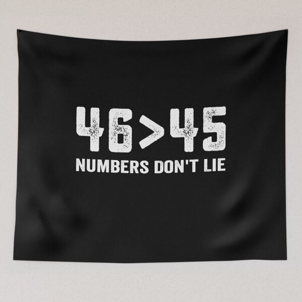 Item preview, 46 Superior Than 45 USA Biden Won Funny Gift  designed and sold by AnimaLovers.