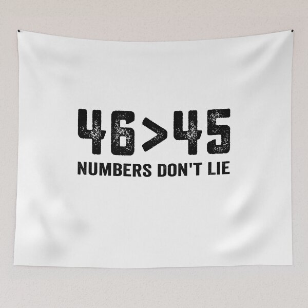 Item preview, 46 Superior Than 45 USA Biden Won Funny Gift  designed and sold by AnimaLovers.