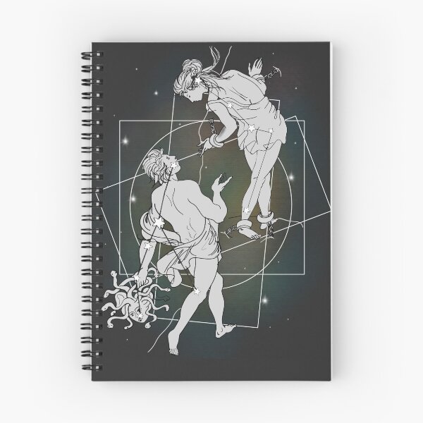 Item preview, Perseus and andromeda drawing constellation designed and sold by Pasan-hpmm.