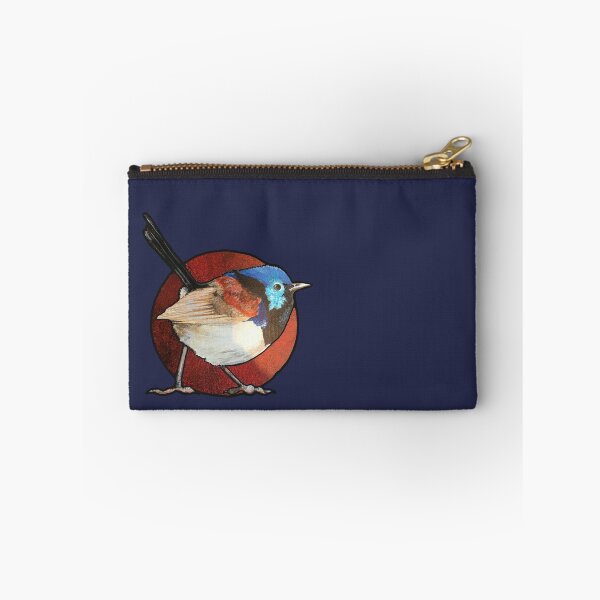 Item preview, Variegated Fairy Wren Friend (with Red Aura) designed and sold by Angrysheepie.