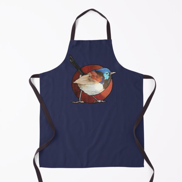 Item preview, Variegated Fairy Wren Friend (with Red Aura) designed and sold by Angrysheepie.