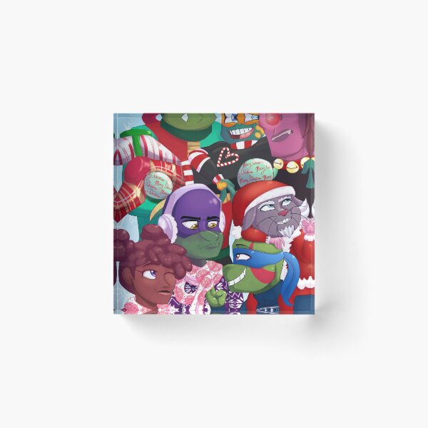 Item preview, Teenage Mutant Christmas Turtles designed and sold by Jadisimus.