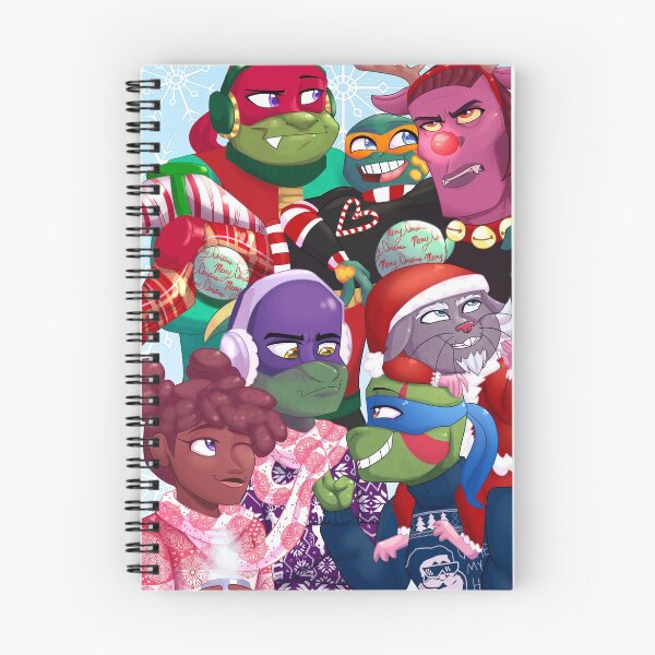 Item preview, Teenage Mutant Christmas Turtles designed and sold by Jadisimus.