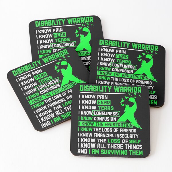 Item preview, I Am Disability Warrior, I Know All These Things and I Am Surviving Them designed and sold by DianabellShop.