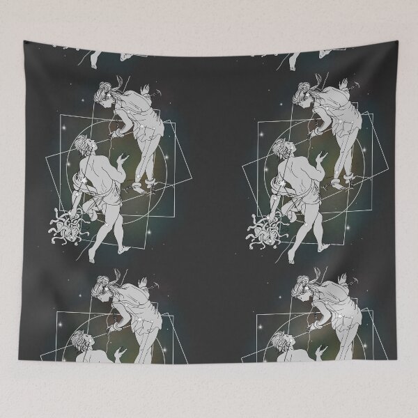 Item preview, Perseus and Andromeda drawing constellation designed and sold by Pasan-hpmm.