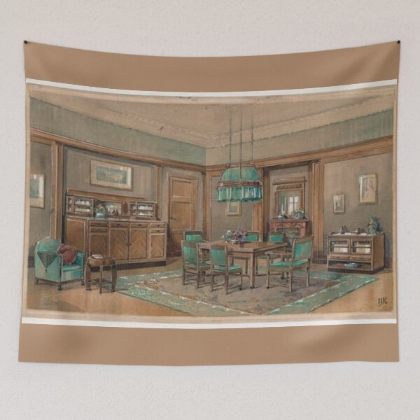 Item preview, Classic Watercolor Prints - European Interior Country Kitchen designed and sold by dubcee.