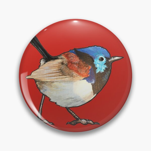 Item preview, Variegated Fairy Wren Friend designed and sold by Angrysheepie.