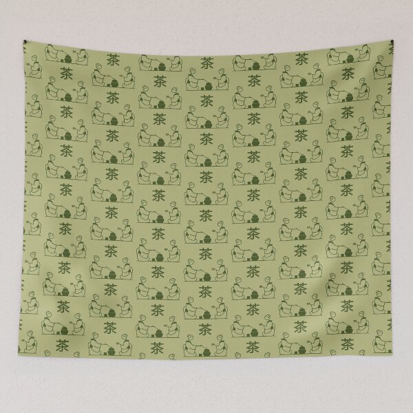 Item preview, Stickman / Japanese tea ceremony designed and sold by LotusCreations.