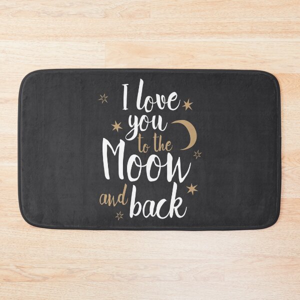 Item preview, I Love You To The Moon And Back, designed and sold by Mrunner.