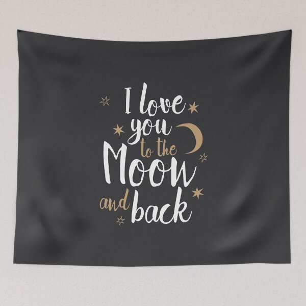 Item preview, I Love You To The Moon And Back, designed and sold by Mrunner.