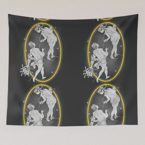 Item preview, Perseus and Andromeda drawing constellation designed and sold by Pasan-hpmm.