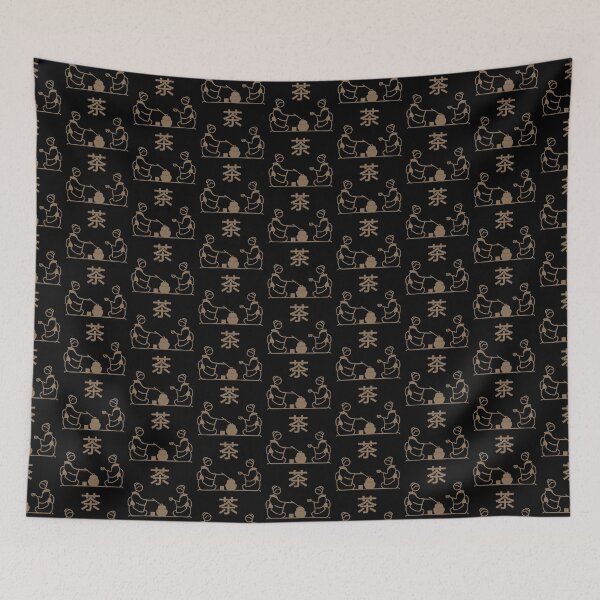 Item preview,  Stickman / Japanese tea ceremony designed and sold by LotusCreations.