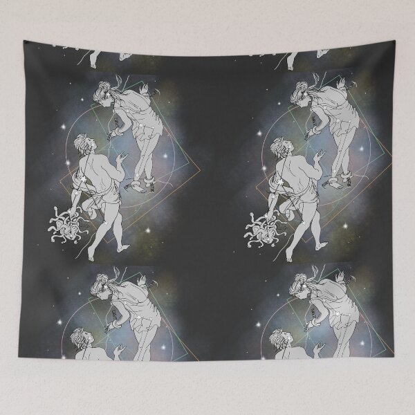 Item preview, Perseus and Andromeda drawing constellation designed and sold by Pasan-hpmm.