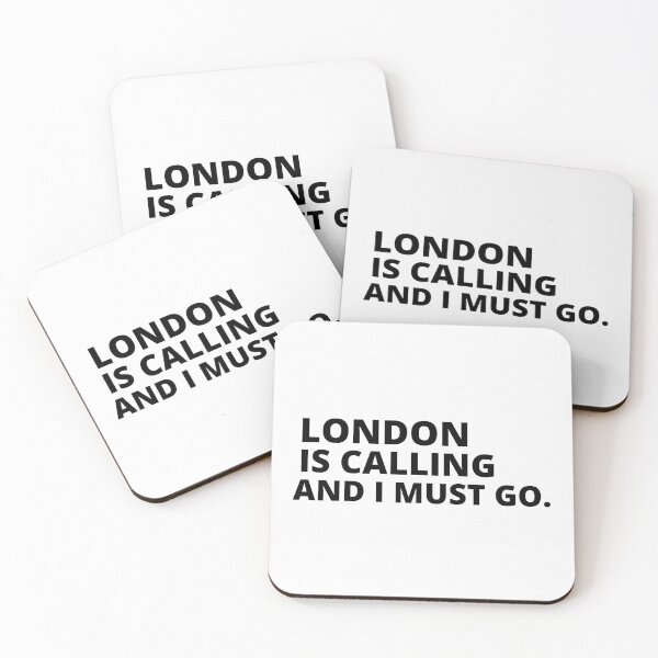 Item preview, London Is Calling I Must Go designed and sold by Yayatachdiyat0.