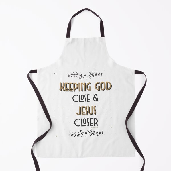 Item preview, Keeping God Close & Jesus Closer (Spiritual Encouragement) Christian Quotes designed and sold by HeartCrushes4u.