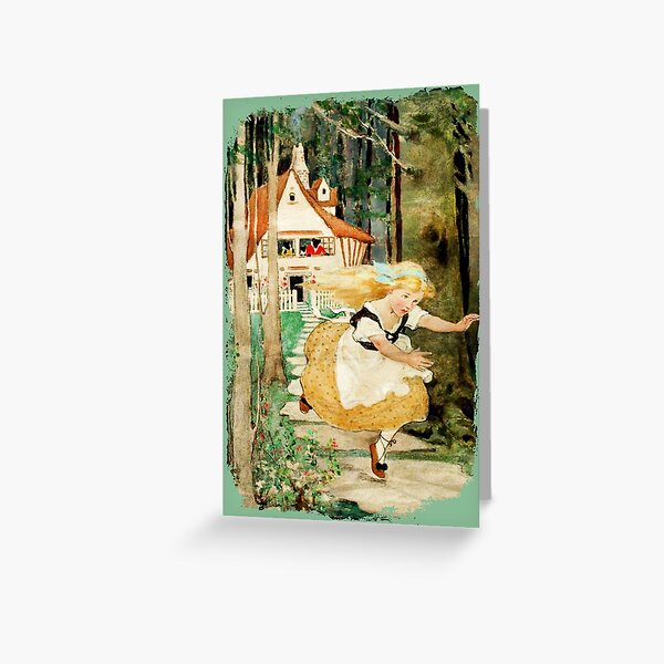 Goldilocks and the Three Bears Greeting Card