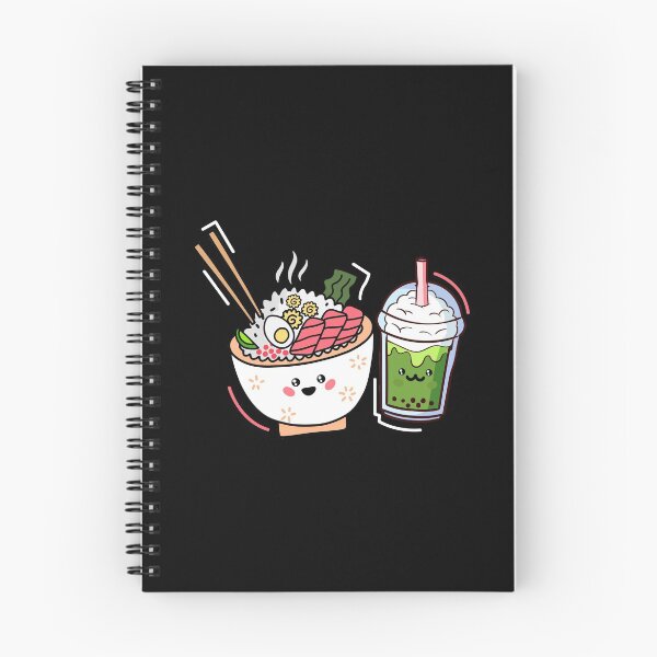 Item preview, Kawaii Anime Ramen Noodles & Bubble Tea Japanese Art  designed and sold by NomYen ..