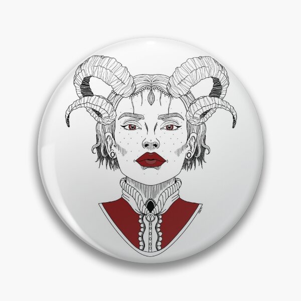 Item preview, Horned Beauty designed and sold by BrittanniaArt.