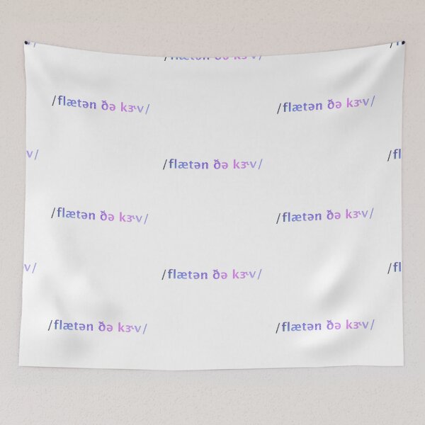 Item preview, Flatten the Curve but in IPA, Galaxy Text designed and sold by sporadicdoodlin.