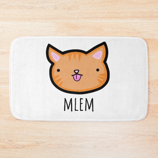 Item preview, Ginger Cat Goes Mlem designed and sold by CraftedbyJK.